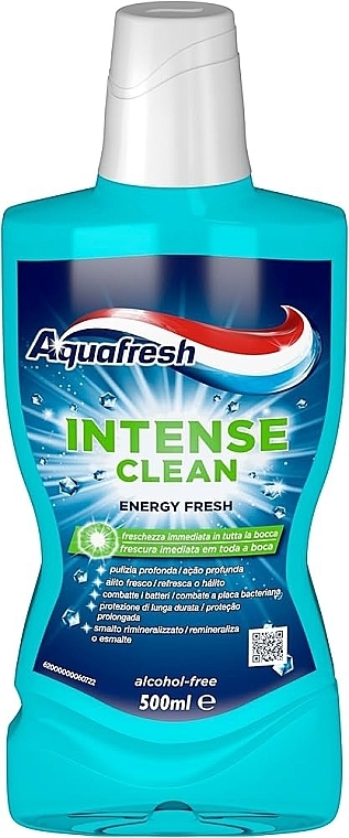 Ополіскувач для порожнини рота - Aquafresh Intense Clean Energy Fresh — фото N1