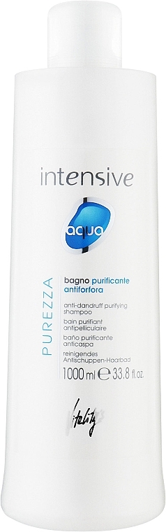 Очищающий шампунь против перхоти - Vitality's Intensive Aqua Purify Anti-Dandruff Purifying Shampoo — фото N3