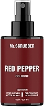 Парфумерія, косметика Одеоколон після душу, після гоління «Червоний перець» - Mr.Scrubber Red Pepper Cologne After Shower After Shave