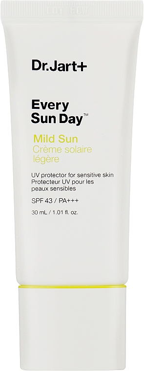 УЦІНКА М'який сонцезахисний засіб для обличчя з SPF43 PA+++ - Dr. Jart+ Every Sun Day Mild Sun * — фото N1