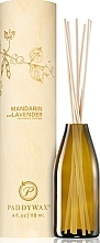 Парфумерія, косметика Аромадифузор "Мандарин і лаванда" - Paddywax Eco Green Diffuser Mandarin & Lavender