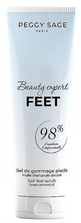 Солевой скраб для ног с маслом сладкого миндаля - Peggy Sage Beauty Expert Salt Feet Scrub  — фото N1