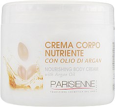 Духи, Парфюмерия, косметика Питательный крем для тела с аргановым маслом - Parisienne Italia Body Cream Nourishing 