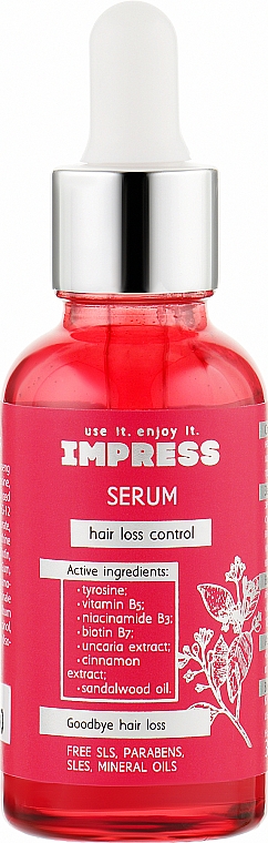 Сыворотка против выпадения волос - Impress Hair Loss Control