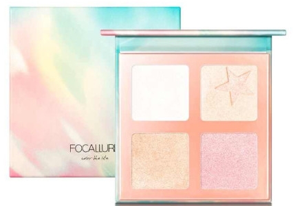 Палетка хайлайтеров - Focallure Superstar Highlighter Palette