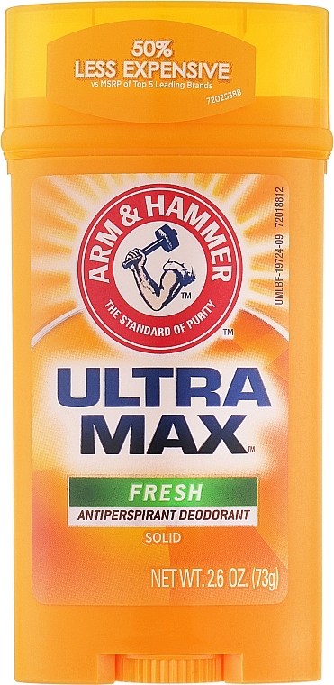 Твердий дезодорант - Arm & Hammer Ultra Max Antiperspirant & Doodorant Invisible Solid Powder Fresh — фото N2