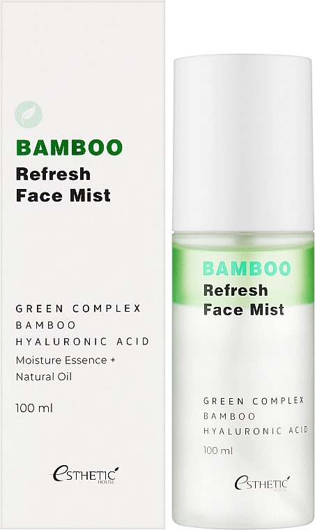 Мист для лица, с бамбуком - Esthetic House Bamboo Refresh Face Mist — фото N2