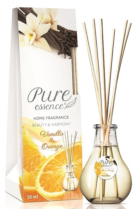 Аромадифузор "Ваніль та апельсин" - Revers Pure Essence Home Fragrance Diffuser Vanilla & Orange — фото N1