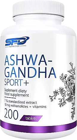 Пищевая добавка "Ashwagandha Sport+" - SFD Nutrition Suplement Diety  — фото N1