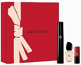 Духи, Парфюмерия, косметика Giorgio Armani Eye To Kill Set - Набор (edp/7ml + eye/mascara/10ml + lipstick/1.5g)