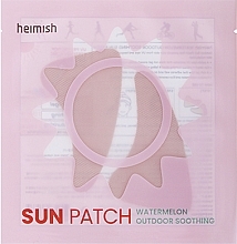 Парфумерія, косметика Зволожувальні патчі для захисту від шкідливого UV-випромінювання - Heimish Watermelon Outdoor Soothing Sun Patch