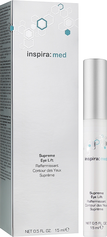 Гель для интенсивного увлажнения и укрепления кожи вокруг глаз - Inspira:cosmetics Med Supreme Eye Lift — фото N2