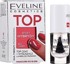 Топ-сушка для ногтей - Eveline Cosmetics Nail Therapy Professional Top Coat — фото N1