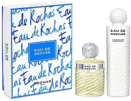 Духи, Парфюмерия, косметика Rochas Eau De Rochas - Набор (edt/220ml + b/l/500ml)