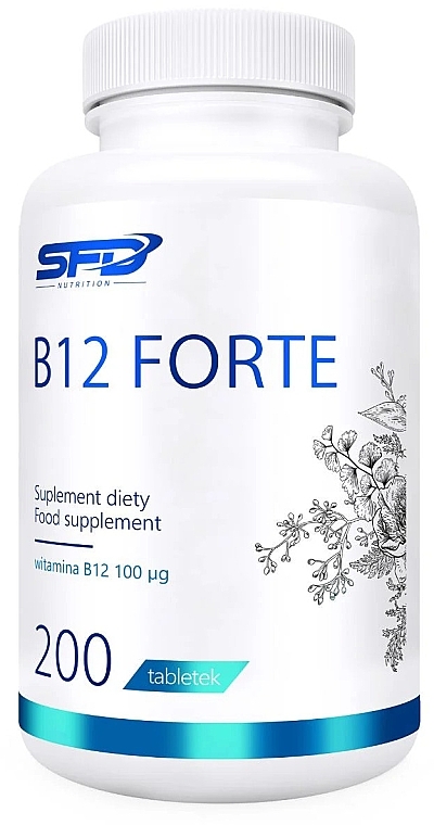 Пищевая добавка "Витамин B12 форте 100 мкг" - SFD Vitamin B12 Forte — фото N1