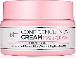 Духи, Парфюмерия, косметика Увлажняющий крем - IT Cosmetics Confidence In A Cream Rosy Tone Moisturizing Cream