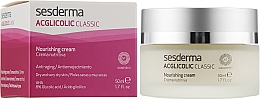 Ночной питательный крем - SesDerma Laboratories Acglicolic Classic Nourising Cream — фото N2