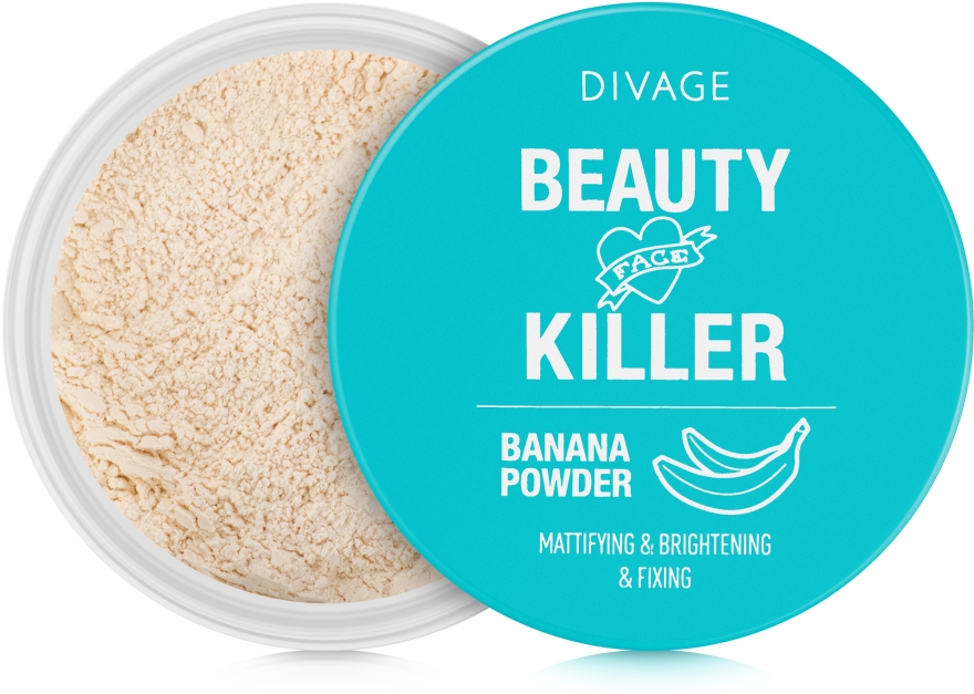 Пудра рассыпчатая для лица - Divage Beauty Killer Banana Powder