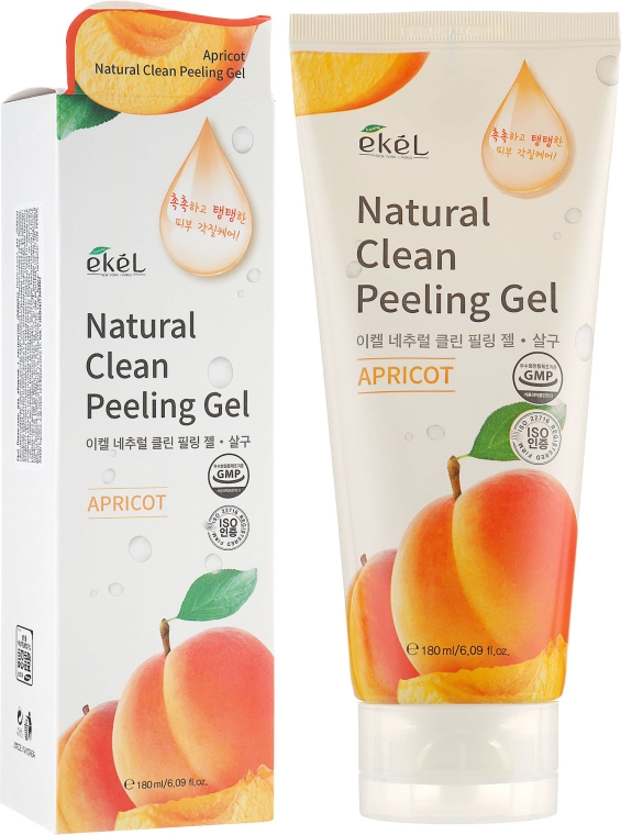 Пилинг-гель для лица "Абрикос" - Ekel Apricot Natural Clean Peeling Gel — фото N4