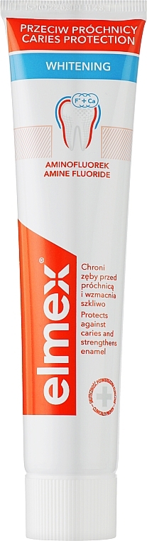Зубна паста - Elmex Caries Protection Whitening Toothpaste — фото N1
