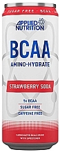 Парфумерія, косметика Енергетик без кофеїну "Полунична газованка" - Applied Nutrition BCAA Amino-Hydrate Cans