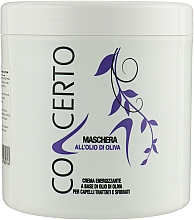 Маска енергетична з оливковою олією для всіх типів волосся - Punti di Vista Concerto All`olio Di Oliva Hair Mask — фото N1