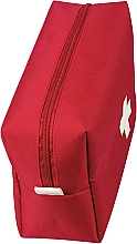 Аптечка тканинна дорожня, червона 24x14x8 см "First Aid Kit" - MAKEUP First Aid Kit Bag M — фото N5