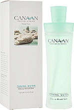 Тонік на водній основі для жирної та комбінованої шкіри - Canaan Minerals & Herbs Toning Water Normal to Oily Skin — фото N1