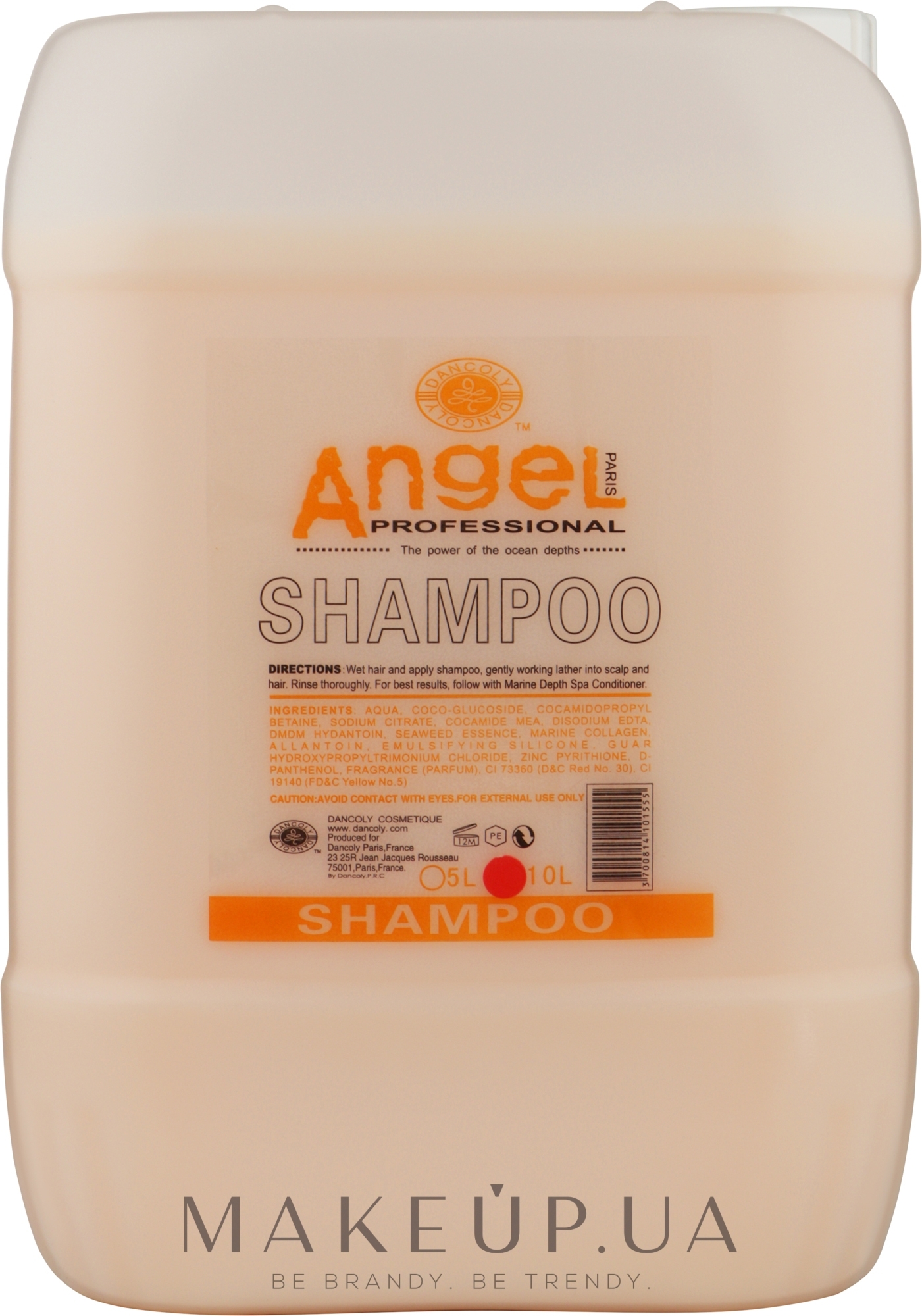 Шампунь для сухих и нормальных волос - Angel Professional Paris Shampoo for dry and Normal Hair — фото 10000ml