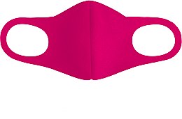 Маска тканинна з фіксацією, рожева, M-size - MAKEUP — фото N3