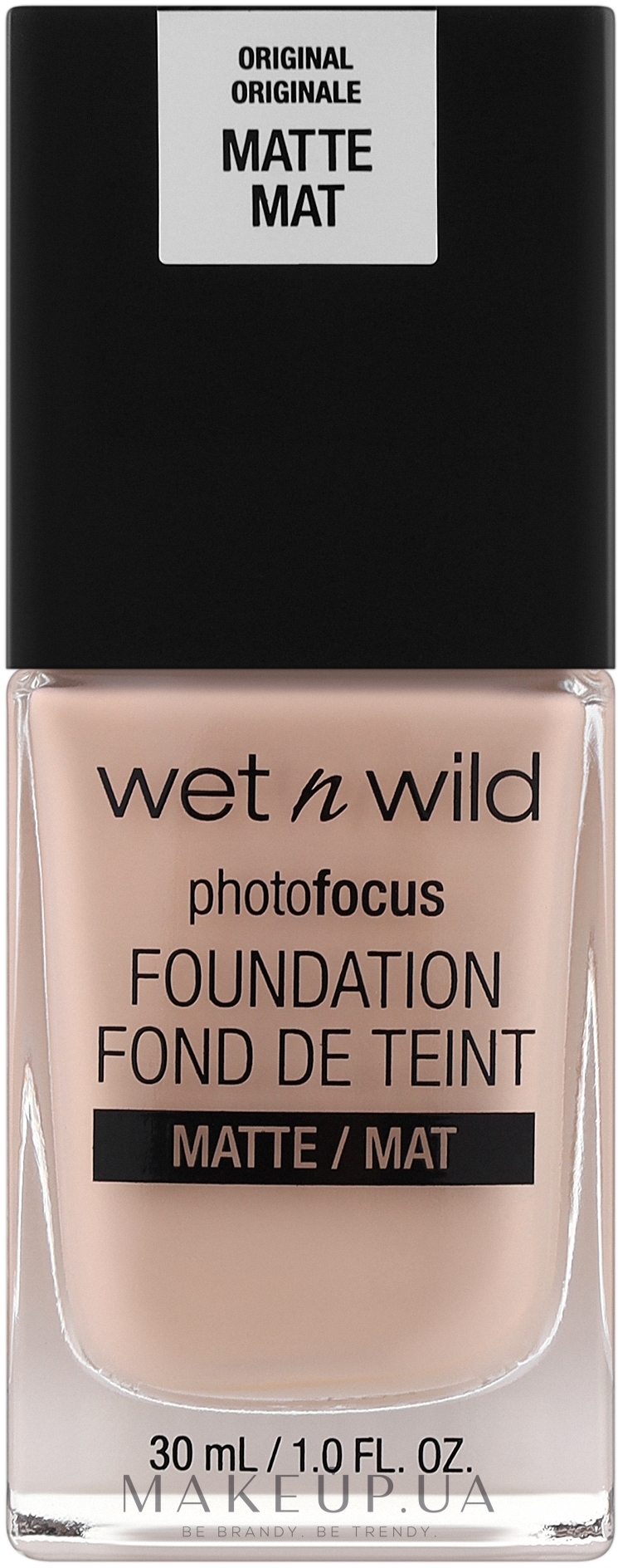 Wet N Wild Photofocus Foundation - Тональная основа: купить по лучшей цене  в Украине | Makeup.ua