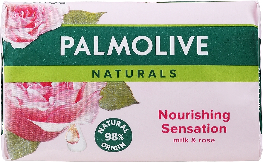 Мило "Молоко і пелюстки троянди" - Palmolive Naturals Nourishing Sensation — фото N1