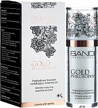 Пептидный бустер от морщин - Bandi Professional Gold Philosophy Wrinkle Reducing Peptide Booster — фото N1