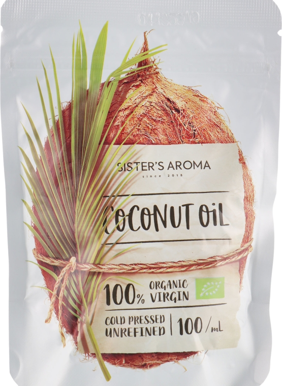 Кокосовое масло - Sister's Aroma Extra Virgin Coconut Oil