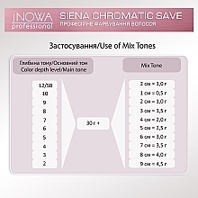 Стойкая профессиональная крем-краска для волос - jNOWA Professional Siena Chromatic Save — фото N5