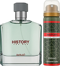 Lattafa Perfumes La Muse History - Набір (edp/100ml + deo/50ml) — фото N2