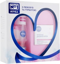 Духи, Парфюмерия, косметика УЦЕНКА Набор - NIVEA Make-Up Expert (micel/water/125ml + f/cr/50ml) *