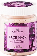 Маска для лица "Сирень" - Hristina Cosmetics Lilac Extract Face Mask — фото N1