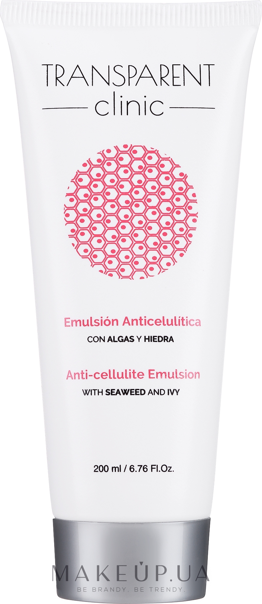 Антицелюлітна емульсія - Transparent Clinic Anti Cellulite Emulsion — фото 200ml