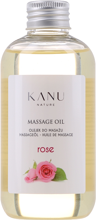 Масажна олія "Троянда" - Kanu Nature Rose Massage Oil — фото N1