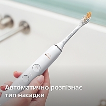 Электрическая звуковая зубная щетка с приложением, белая - Philips Sonicare DiamondClean Smart HX9911/19 — фото N14