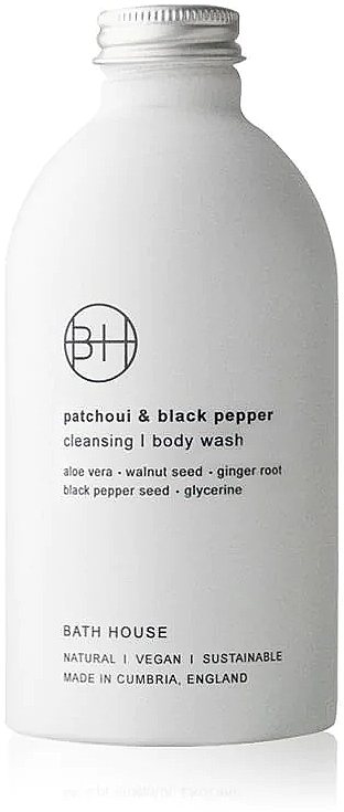 Bath House Patchouli & Black Pepper Cleansing Body Wash - Гель для душа — фото N1
