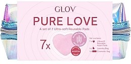 Набір - Glov Pure Love Set (f/pads/7szt + bag/1szt) — фото N1