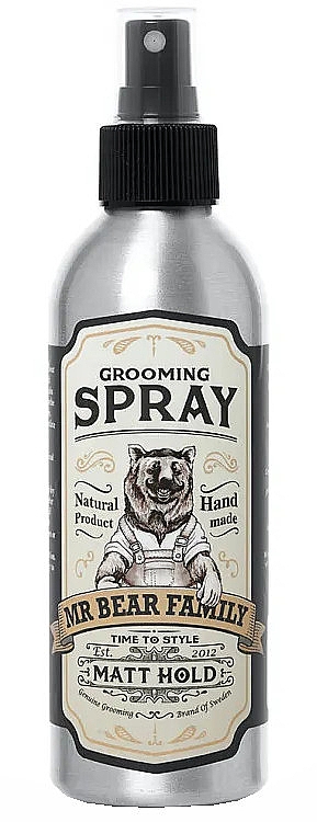 Матувальний спрей для волосся - Mr Bear Family Matt Hold Grooming Spray — фото N1