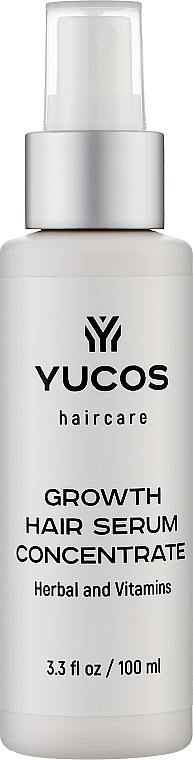 Концентрат сироватки для росту волосся - Yucos Growth Hair Serum Concentrate