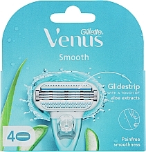 Сменные кассеты для бритья, 4 шт. - Gillette Venus Smooth  — фото N8