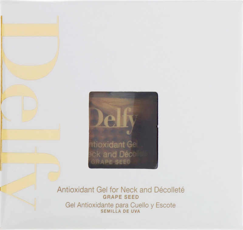 Антиоксидантный гель для шеи и декольте - Delfy Antioxidant Gel For Neck And Decollete