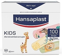 Духи, Парфюмерия, косметика Детские пластыри, 100 шт. - Hansaplast Kids