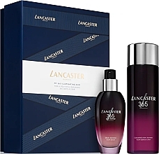 Духи, Парфюмерия, косметика Набор - Lancaster 365 Skin Repair Illuminating Duo Skin Care Gift Set (serum/50ml + lotion/200ml)