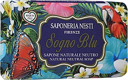 Натуральное мыло "Голубая мечта" - Nesti Dante Sogno Blu Natural Neutral Soap — фото N1